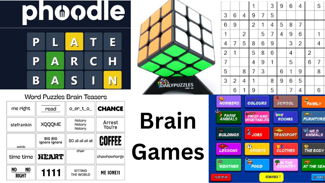 Brain Games: A List Popular Word Puzzle Game