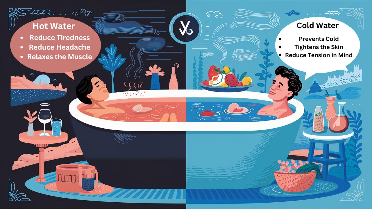 WellHealthOrganic.com : Hot Water vs Cold Water Bath.