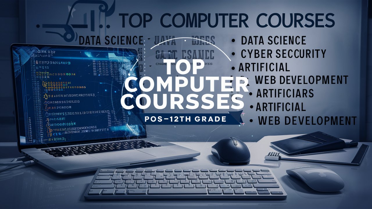 Best Computer Courses After 12th: BCA, B.Sc. Computer Science, DCA.